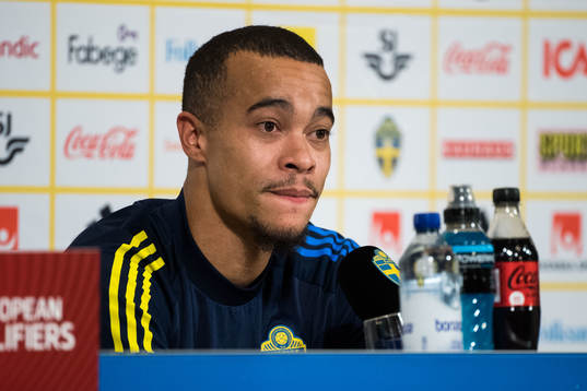 Robin Quaison of Sweden