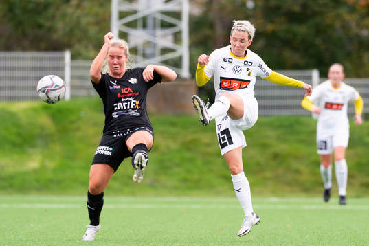Häckens Elin Nilsen gör  0-1