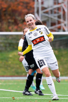 Häckens Elin Nilsen jublar