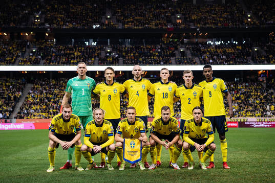 Starting eleven of Sweden