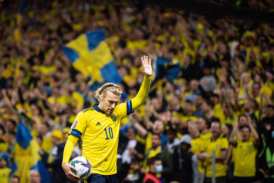 Emil Forsberg of Sweden