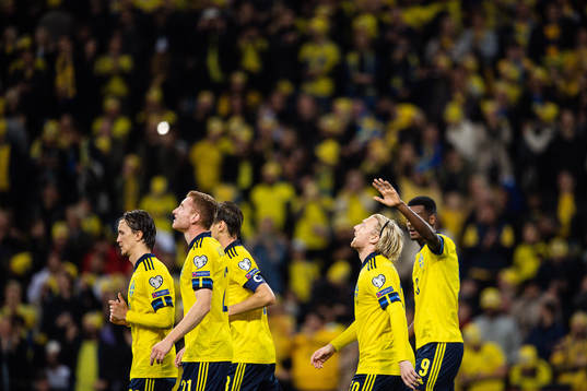 Kristoffer Olsson, Dejan Kulusevski, Albin Ekdal, Emil