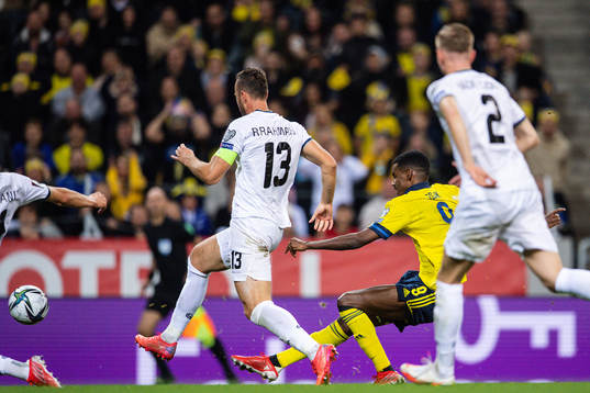 Alexander Isak of Sweden