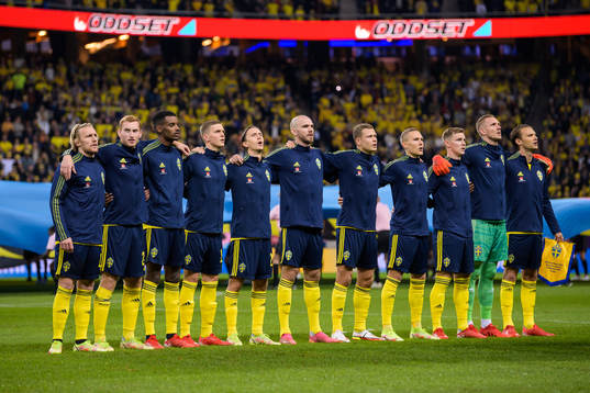 Emil Forsberg, Dejan Kulusevski, Alexander Isak, Joakim