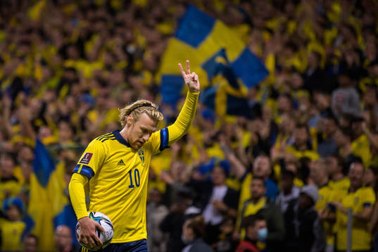 Emil Forsberg of Sweden