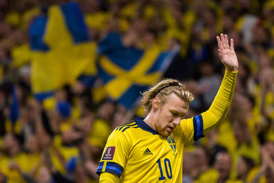 Emil Forsberg of Sweden