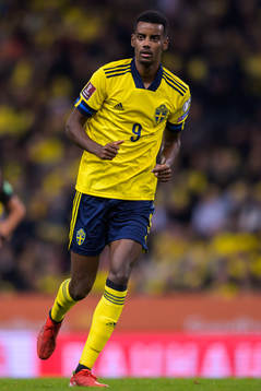 Alexander Isak of Sweden
