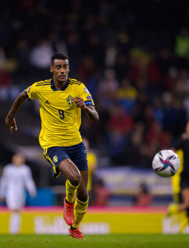 Alexander Isak of Sweden