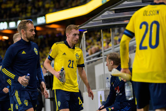 Dejan Kulusevski of Sweden