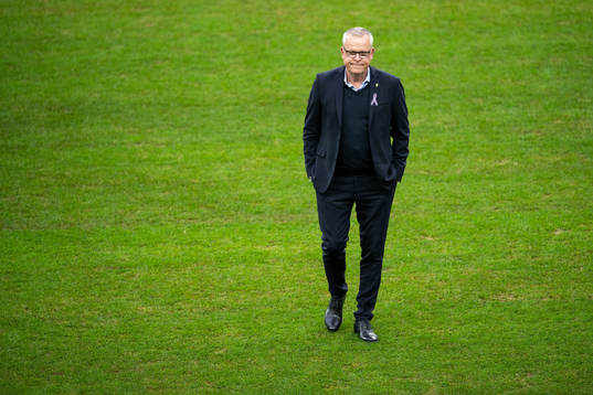 Head coach Janne Andersson of Sweden