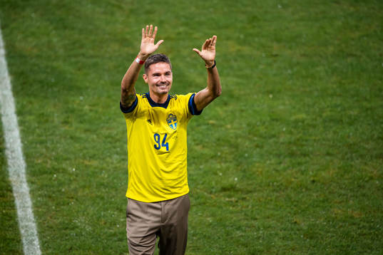 Former player Mikael Lustig of Sweden
