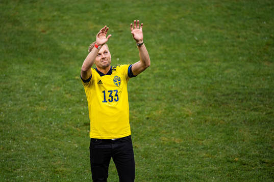 Former player Sebastian Larsson of Sweden