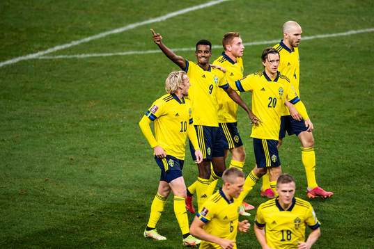 Emil Forsberg, Alexander Isak, Dejan Kulusevski, Kristoffer