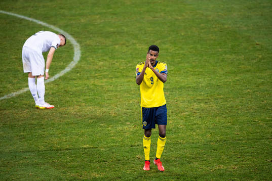 Alexander Isak of Sweden