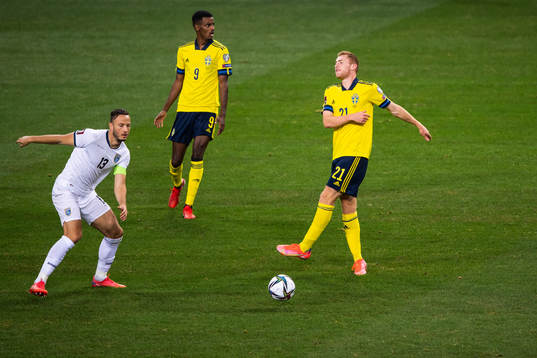 Dejan Kulusevski of Sweden