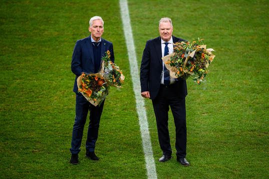 Håkan Sjöstrand, General Secretary and Karl-Erik Nilsson