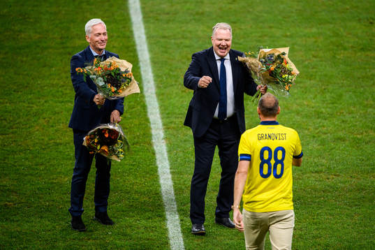 Håkan Sjöstrand, General Secretary and Karl-Erik Nilsson