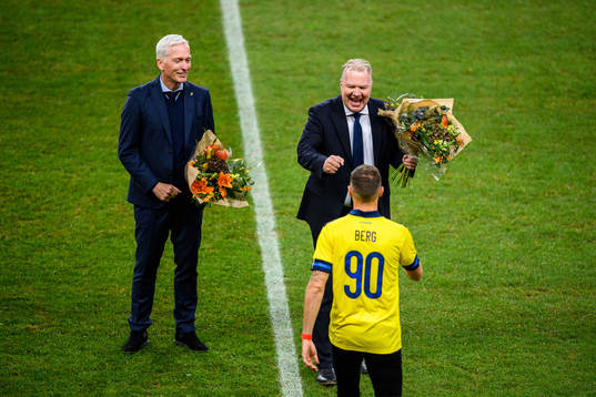 Håkan Sjöstrand, General Secretary and Karl-Erik Nilsson