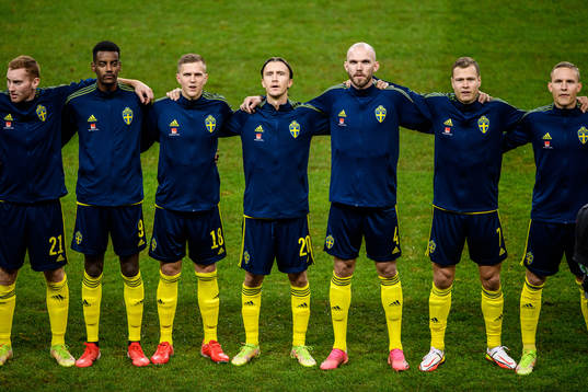 Dejan Kulusevski, Alexander Isak, Joakim Nilsson,