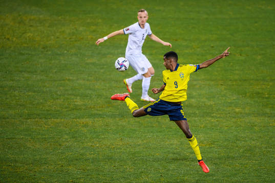 Alexander Isak of Sweden