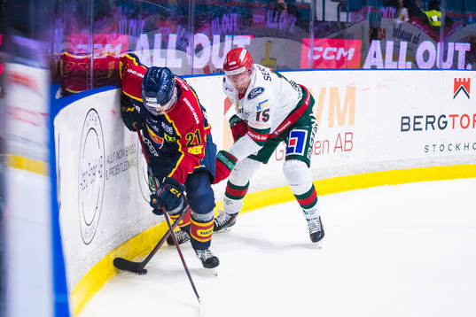 Djurgårdens Filip Cederqvist och Frölundas Anders