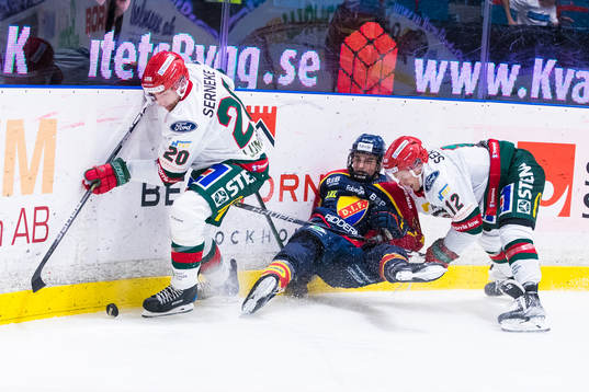 Frölundas Joel Lundqvist och Max Friberg