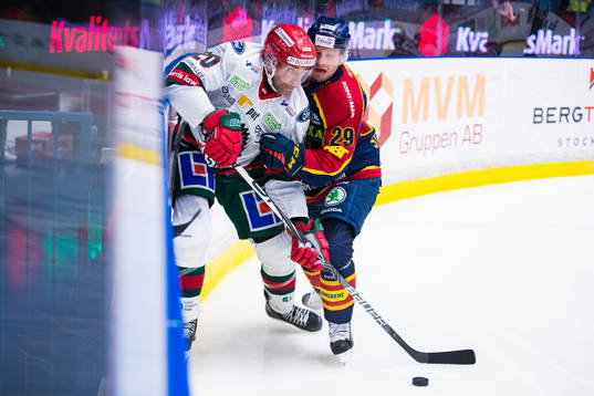 Frölundas Joel Lundqvist och Djurgårdens Sebastian