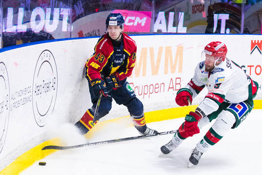 Djurgårdens Tom Nilsson och Frölundas Jan Mursak