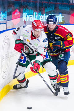 Frölundas Joel Lundqvist och Djurgårdens Sebastian
