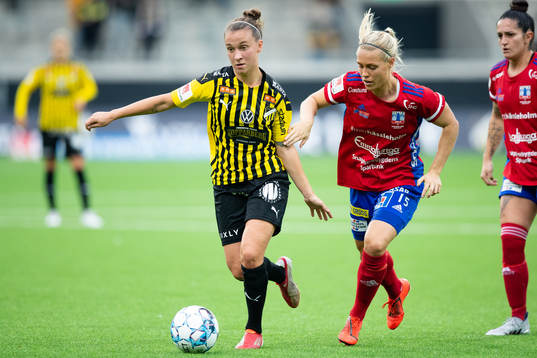 Häckens Julia Zigiotti Olme och Vittsjös Nellie Persson