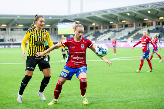 Häckens Johanna Rytting Kaneryd och Vittsjös Julia Tunturi