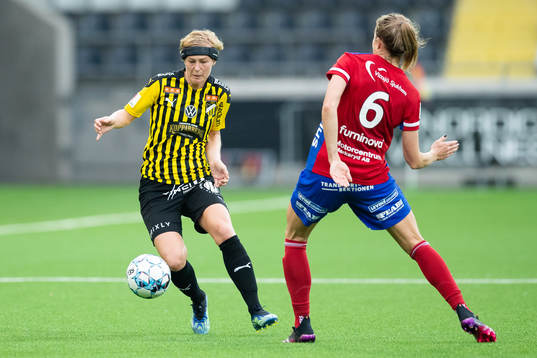 Häckens Luna Nörgaard Gevitz mot Vittsjös Clara Markstedt
