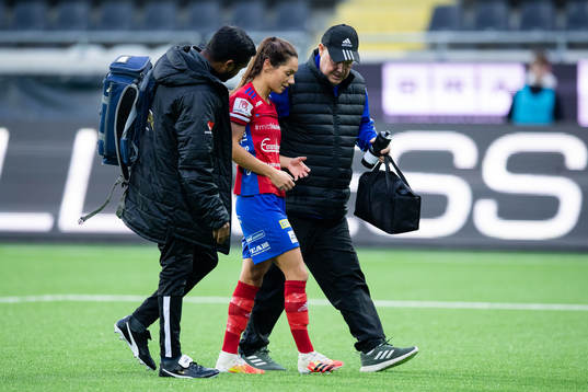 Vittsjös Elisabet Klinga tvingas utgå