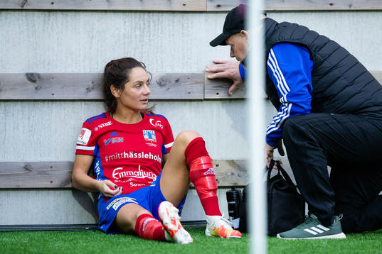 Vittsjös Elisabet Klinga tvingas utgå