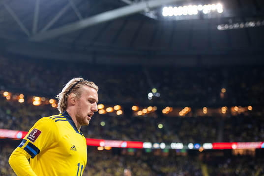 Emil Forsberg of Sweden
