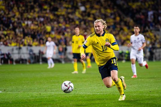 Emil Forsberg of Sweden