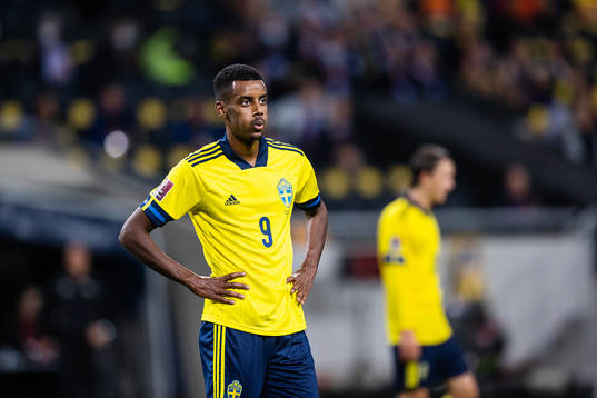 Alexander Isak of Sweden