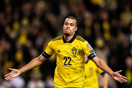 Bläddra bland fler bilder av Football, FIFA World Cup Qualifier, Sweden - Kosovo