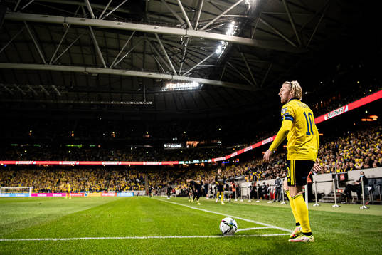 Emil Forsberg of Sweden