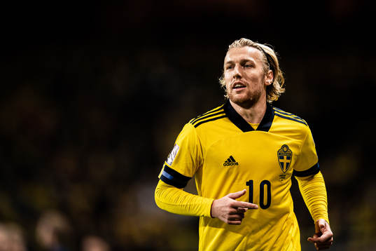 Emil Forsberg of Sweden
