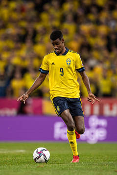 Alexander Isak of Sweden