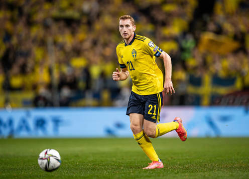 Dejan Kulusevski of Sweden