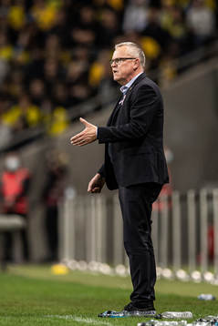 Head coach Janne Andersson of Sweden