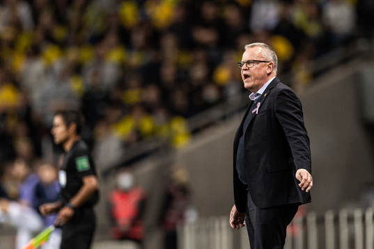 Head coach Janne Andersson of Sweden