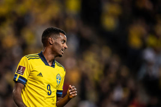 Alexander Isak of Sweden