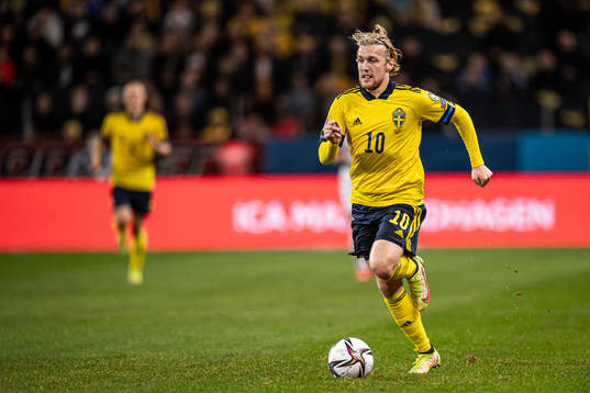 Emil Forsberg of Sweden