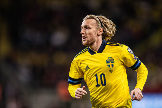 Emil Forsberg of Sweden