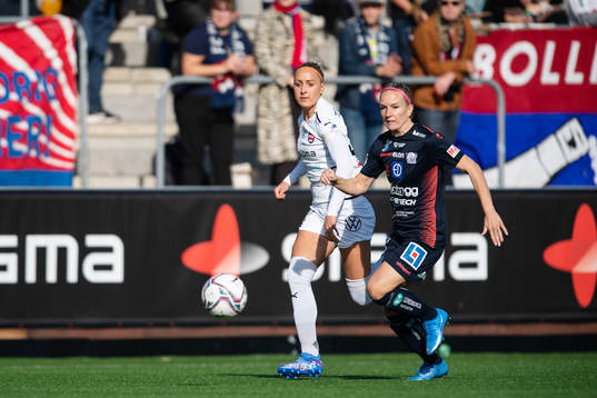 Rosengårds Sanne Troelsgaard och Linköpings Petra