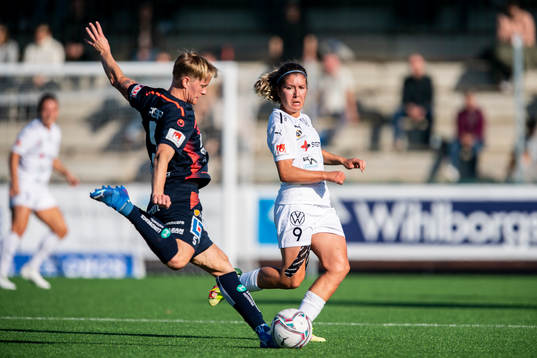 Linköpings Nilla Fischer och Rosengårds Loreta Kullashi