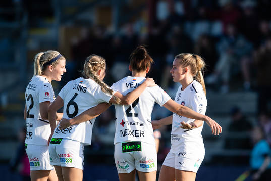 Rosengårds Olivia Schough jublar